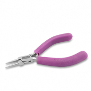 Beadalon pince à bec rond Violet-argenté