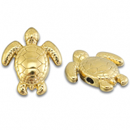 Perles en acier Inox tortue Doré