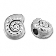 Perles en acier Inox coquillage Argenté
