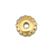 Perles en acier Inox spacer 5mm Doré