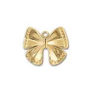 Breloques en acier Inox papillon Doré