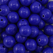 DQ Perles acryliques 16 mm Bleu foncé