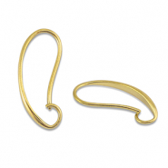 Apprêts en acier Inox boucles d'oreilles crochet Doré
