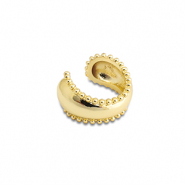 Boucles d'oreilles en acier inox ear cuff Doré