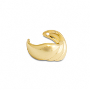 Boucles d'oreilles en acier inox ear cuff Doré