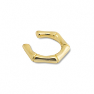 Boucles d'oreilles en acier inox ear cuff Doré