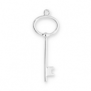 Pendentifs accroche-regard clé Argenté