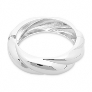 Bracelets en métal Argenté