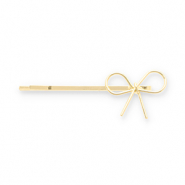 Accessoires pour cheveux epingle à cheveux nœud Doré