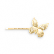 Accessoires pour cheveux epingle à cheveux papillon Doré