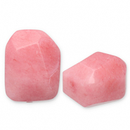 Perles en pierre naturelle Agate Rose