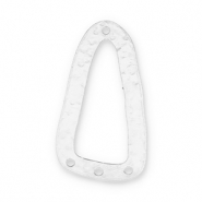 Breloques en métal DQ Eco-brass® connecteur Argenté antique (sans nickel)