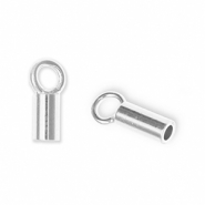 Apprêts en métal DQ Eco-brass® embout Argenté antique (sans nickel)