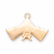 Breloques en m&eacute;tal chauve-souris Dor&eacute;