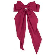 Accessoires pour cheveux barrette avec nœud Rouge