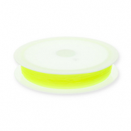 Fil élastique 0.5mm Jaune néon