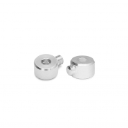 Appr&ecirc;ts en m&eacute;tal DQ Eco-brass&reg; perles &agrave; &eacute;craser tube Argent&eacute; antique (sans nickel)