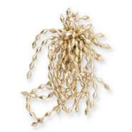 Broches en grappe perlée Doré