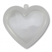 Décoration transparente coeur Transparent
