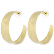 Boucles d'oreilles tendance Doré