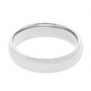 Bagues en acier Inox Argenté