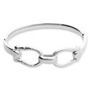 Bracelets en acier Inox Argenté
