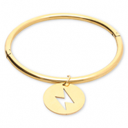 Bracelets en acier Inox foudre Doré