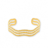 Bracelets en acier Inox jonc Doré