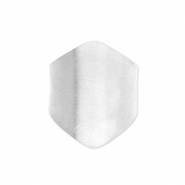 Bagues en acier Inox Argenté