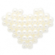 Pendentifs accroche-regard coeur Blanc