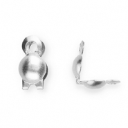 Apprêts en acier Inox calottes 3.2 mm Argenté