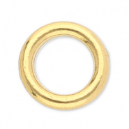 Apprêts en acier inox anneau fermé 8 mm Doré
