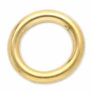 Apprêts en acier inox anneau fermé 12 mm Doré