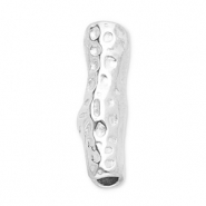 Perles en acier Inox tube Argenté