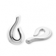 Breloques en métal DQ® hameçon Argenté antique (sans nickel)