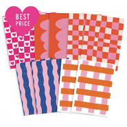 BY31® Cartes à bijoux assorties Multicolore