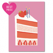 BY31® Cartes à bijoux gâteau Rose-rouge-blanc