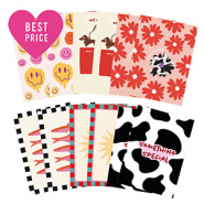 BY31® Cartes à bijoux assorties Multicolore