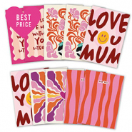 BY31® Cartes à bijoux assorties fête des mères Multicolore