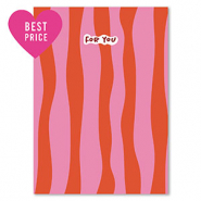 BY31® Cartes à bijoux "For you" Rouge-rose-blanc