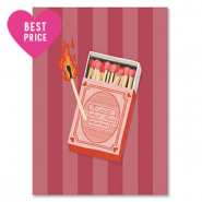 BY31® Cartes à bijoux perfect "match" Rouge-rose