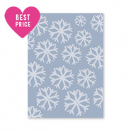 Cartes à bijoux neige Bleu-bleu clair