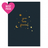 Cartes à bijoux "You are special" Noir