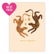 Cartes à bijoux "Better Together" Rose clair