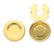 Cache-boutons en laiton Eco-brass® Doré