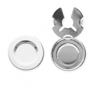 Cache-boutons en laiton Eco-brass® Argenté