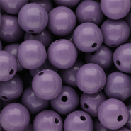 DQ Perles acryliques 12 mm brillant Purple haze 18-3718 TCX