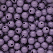 DQ Perles acryliques 8 mm brillant Purple haze 18-3718 TCX