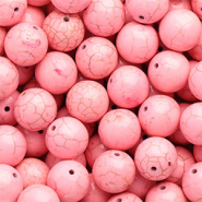 Perles en c&eacute;ramique 16&nbsp;mm Rose