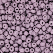 Perles de rocailles 6/0 (4 mm) Violet mauve poussiéreux
